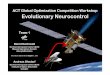 ACT Global Optimization Competition Workshop Evolutionary ... · neurocontroller optimizes performs a natural evolutionary neurocontroller (ENC) Spacecraft Trajectory Optimization