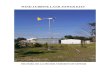 CT WIND TURBINE TOWER MANUAL - Lodging - Home Page · 2009. 8. 6. · What a wind turbine does is convert some of that kinetic energy into rotational energy that can then be converted