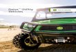 Gator™ Utility Vehicles - Deere...8 Features HPX Work Utility Vehicles Effective brakes Every brake system is precisely matched to the vehicle load capacity. Stop with confidence
