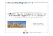 OMC: quel impact pour le secteur agricole russe? · 2014. 12. 1. · OMC: quel impact pour le secteur agricole russe? Pascal Grouiez Décembre 2012 Centre Russie/NEI . L'Ifri est,