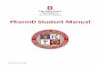 PharmD Student Manual - Home | The Ohio State University College of Pharmacy · 2020. 7. 30. · Board of Pharmacy for the P1 student’s intern license application. b. Periodic screenings