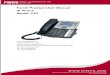 Fanvil Product User Manual IP Phone Model: C62download.fanvil.com/User Manual/En/C62/C62(20140306_EN).pdf · 2014. 3. 6. · a ready screen typically displays the date, time. If your