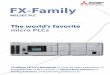 FX-Family - FarnellTheFX3Uhasanenhancedcommunica-tionsbusthatautomaticallyswitchesinto highspeedmodeforcommunicationwith newFX3Uexpansionmodules. Full compatibility is …