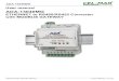 ETHERNET to RS485/RS422 Converter with MODBUS GATEWAY · 2020. 11. 6. · MODBUS, DNP, PROFIBUS and others, • Integrated protocols converter MODBUS-TCP to MODBUS-RTU/ASCII (MODBUS
