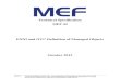 MEF 42 - ENNI and OVC Definitions of Managed Objects · ENNI and OVC Definition of Managed Objects Term Definition Source CoS Class of Service MEF 23.1 [17] CoS ID Class of Service