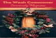 The Wash Commoner · PDF file 2020. 11. 30. · The Wash Commoner Winter 2020 7 AtStGeorge’sChurch Celebrating Christingle 2020 St George’s Church will be celebrating Christingle