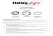 558-500, 558-501 & 558-502 - Holley 558-200: Kits 558-500 & 502 : 558-201: Kit 558-501. Important Wiring