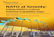 Filling NATO’s Critical Defense-Capability Gaps...NATO at Seventy: Filling NATO’s Critical Defense-Capability Gaps Wayne A. Schroeder With a Foreword by Air Marshal Sir Chris Harper