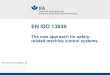 EN ISO 13849 954-1EN ISO... · 2017. 2. 3. · 1. Improve readability of EN ISO 13849-1 2. Give more aids in the standard and correct the experienced difficulties 3. Give a hint in