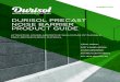 DURISOL PRECAST NOISE BARRIER PRODUCT GUIDE · 2020. 8. 25. · DURISOL PRECAST NOISE BARRIER PRODUCT GUIDE 5 NB24 SYSTEM The NB24 is a post and precast panel noise barrier system