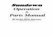 Sundown - JSWoodhouse.com DH300 Oper Man.pdf · 2015. 4. 8. · DH300-60, 72, & 84 . 2 Operations and Parts Manual Table of Contents Section Page Table of Contents 2 Retail Customer
