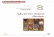 Questionnaire design: Module 8; Quantitative research ... · Module 1 Educational research some asic concepts and terminologY II. Specifying the characteristics of respondents. 34