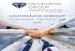 MONDAINE GROUP · 2020. 9. 2. · Mondaine Group Company Prospectus 2020 | 3 OUR BUSINESS VALUES TRUST Great achievement awaits those who speak and seek the truth, supported by their