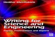 Writing for Science and Engineeringmoodle.liu.edu.lb/liu/soe/seminars/Thesis/Writing_for...D¨oring, Klaus Eichele, Hans-Dieter Frey, Wolf Frommer, Friedrich G¨onnen-wein, Sabine