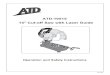 ATD-10515 14 Cut-off Saw with Laser Guideimages.myautoproducts.com/images/Product_Media/...NEVER USE A CIRCULAR SAW BLADE or tooth-type blade in the cut-off saw. 7. DO NOT CUT wood