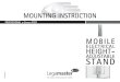 Legamaster Mounting Instruction...2 Legamaster International B.V., Lochem - The Netherlands, English 1. Mounting can only be executed by qualified staff. 2. Warning! Inaccurate mounting