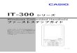 CASIO Official Website - IT-300 シリーズ · 2014. 6. 13. · Ver. 1.04 abc IT-300 シリーズ Windows Embedded Handheld ファーストステップガイド このガイドは、IT-300
