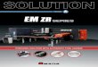 PUNCHING · 2019. 9. 27. · 02 AC SERVO DIRECT TWIN DRIVE AND ZR TURRET PUNCHING SOLUTION WITH AUTOMATIC TOOL CHANGE The EM-ZR series come equipped with AMADA's unparalleled AC servo