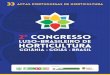 33 ACTAS PORTUGUESAS DE HORTICULTURA · 2019. 12. 16. · Horticultura, sob a forma de comunicações orais e em painéis. O II Congresso Luso-brasileiro de Horticultura, que se realizou