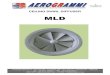 MLD - aerogrammi.grMLD – CEILING ROUND SWIRL DIFFUSER 2 GENERAL adjustable blades heating or cooling. We can regulate the blades corner o 10V 500 When you order MLD with electric