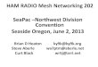 HAM RADIO Mesh Networking 202 SeaPac Northwest Division ......version of OLSRd (not on-air compatible with HSMM-MESH 0.4.3) •Same hardware support – WRT54G series •Web interface