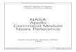 NASA Apollo Command Module News Reference - Apollo Projectapolloproject.com/spacecraft/cmnr1.pdf · NASA Apollo Program Historical Information Page 0000 of 0313 NASA Apollo Program