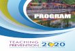 PROGRAM - teachingprevention.org · program created a competency outcomes dashboard to assess 13 CEPH-required competencies for Capstone Project I. This dashboard also provides guidance