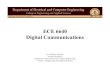 ECE 6640 Digital Communications - unix.cc.wmich.eduunix.cc.wmich.edu/~bazuinb/ECE6640/Chap_01.pdfECE 6640 6 Required Textbook/Materials • Bernard Sklar, Digital Communications, Fundamentals