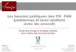 Les besoins juridiques des TPE -PME parisiennes et leurs ... · Les besoins juridiques des TPE -PME parisiennes et leurs relations avec les avocats 2 octobre 2014 Contact Ifop : 01