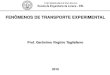 FENÔMENOS DE TRANSPORTE EXPERIMENTALsistemas.eel.usp.br/docentes/arquivos/5840921/LOQ4006... · 2019. 3. 12. · FENÔMENOS DE TRANSPORTE EXPERIMENTAL EMENTA: Experimento 1: Estudo