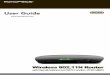 11N Wireless Broadband Router User Guide › files › manuals › 8742_Manual_120807.pdfThe Monoprice wireless router provides router, wireless AP, four-port switch, and firewall