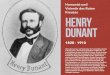 Visionär des Roten Kreuzes HENRY DUNANT...HENRY DUNANT 1828 - 1910 Henry Dunant war ein Vordenker der humanitären Arbeit in Kriegszeiten. Als Visionär gestaltete er Mitte des 19