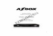 Azbox Elite Azbox Premium AZBOXHD - SAT-Shop Heilbronn...1.2.1 Azbox Elite.....13 1.2.2 Azbox Premium.....14 1.3 The front panel .....15 1.3.1 Azbox Elite.....15 1.3.2 Azbox Premium.....16