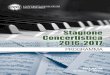 Stagione Concertistica 2016-2017 · 2017. 10. 13. · Michele Mangani, clarinettista, direttore e compositore di molti brani per formazioni cameristiche, vanta una grande produzione