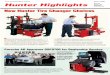 Hunter Highlights vol113 › _uploads › _bbsFiles › vol113.pdf•The TCX500is designed for continuous, heavy use. It has a wheel clamping capacity of up to 26-inches. Standard