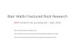 Blair Wallis Fractured Rock Researchgeofaculty.uwyo.edu/yzhang/files/BW7_Sep2019.pdfBlair Wallis Fractured Rock Research BW7Constant rate pumping test –Sept, 2019 BW7: previously