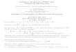 Lecture Notes for PHY 405 Classical Mechanicshahnjm/phy3405/2004fall/... · 2006. 7. 13. · Lecture Notes for PHY 405 Classical Mechanics From Thorton & Marion’s Classical Mechanics
