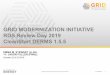 GRID MODERNIZATION INITIATIVE RDS Review Day 2019 ... RDS Review - LLNL.pdfimpact on the grid but due to net load consumption, the critical load may be powered for 30% less time than