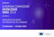 Knowledge Platform for Africa - European Commission...MAPA 1 : SOO 000 EUROPEAN COMMISSION KNOWLEDGE WEEK 2019 KNOWLEDGE ALLIANCES FOR INNOVATIVE POLICYMAKING 30 September — 4 October