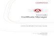 Comodo Certificate Manager...Comodo Certificate Manager - Client Certificate End User Guide• Click the 'Submit' button. Important! The application for the certificate must be made