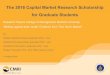 The 2016 Capital Market Research Scholarship for Graduate ... › dat › vdoArticle › attachFile › AttachFile... · Stat CAPM Fama French Carhart BAB augmented 4 - factor GRS