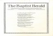 The Baptist Herald - nabarchives.org€¦ · The Baptist Herald A l) ENOMINATIONAL PAPER VOICING THE INTERESTS OF THE Gli.RMAN BAPTIST 'YOUNG PEOPLE'S AND SUNDAY SCHOOL WORKERS' UNION
