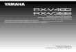 Yamaha Corporation - RX-V492 RX-V392 · 2019. 1. 26. · OWNER’S MANUAL MODE D’EMPLOI MANUAL DE INSTRUCCIONES Natural Sound AV Receiver Récepteur audiovisuel “Son Naturel”