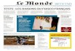 WEEK-END LE MONDE du Samedi 25... · 2020. 4. 25. · jour » , prc ise-t-on au CNRS. Interrog par Le Monde , le Cirad estime pour sa part sa capa-cit, pour son seul site de Montpellier,