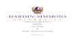 Articulation Agreement Between Hill College Hardin ... · Fax: 325-671-2115 We can’t wait for you to begin your journey at Hardin-Simmons University! Articulation Agreement / Hardin-Simmons