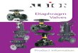 Diaphragm Valves...51 Spring Chamber Steel (IS: 1239, Pt 1) Diaphragm Valves /2 Diaphragm Valve Features • Rising Handwheel Indicator Bonnet Dimensions in mm / When the valves are