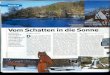 Baselland Tourismus · BESSE BEN REISEN Das Naturschutzgebiet Anwil/Talweiher ist mit dem Postauto bequem erreichbar Vom Schatten in die Sonne Auf einem Spaziergang vom Natur- schutzgebietTal