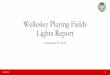Wellesley Playing Fields Lights Draft Report...Jan 26, 2021  · Mission • The Natural Resources Commission (NRC) asked the Playing Fields Task Force (PFTF) to investigate the possibility
