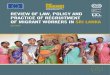 REVIEW OF LAW, POLICY AND PRACTICE OF RECRUITMENT …...Evaluation of law, policy and practice in Sri Lanka on recruitment for labour migration in relation to the ILO General Principles