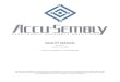 Accu-sembly, Inc Quality Manual - AS9100DAccu-sembly, Inc. Quality Manual Rev. 5.2 – 06/24/2020 If Printed, This Document is Uncontrolled Page 7 of 24 Product Safety: The state in